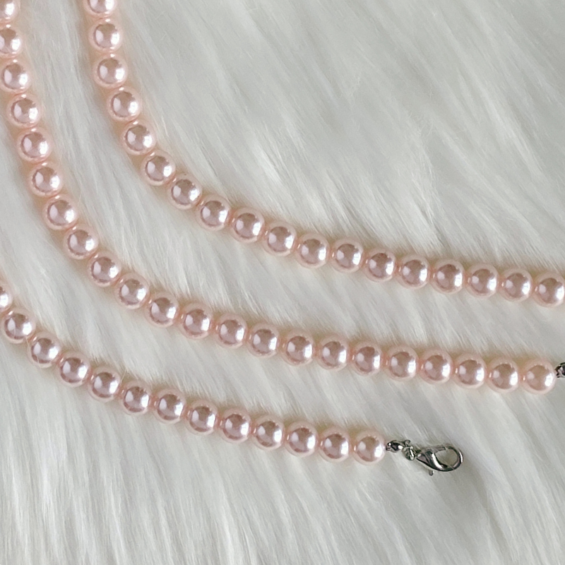 Pink Pearl Cat Collar Necklace - Blingyfur 