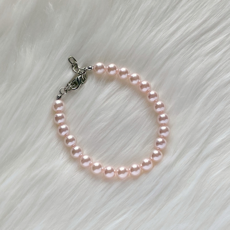 Pink Pearl Cat Collar Necklace - Blingyfur 