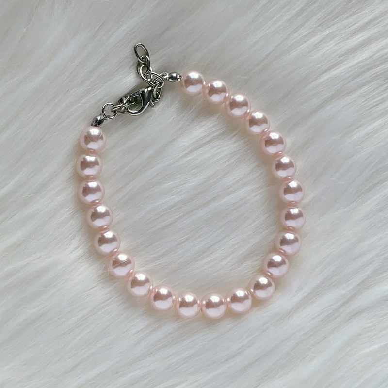 Pink Pearl Cat Collar Necklace - Blingyfur 