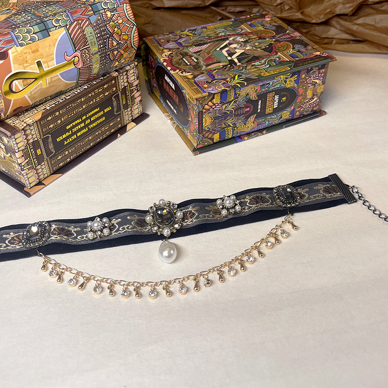 Vintage Glamour Pet Collar - Blingyfur 